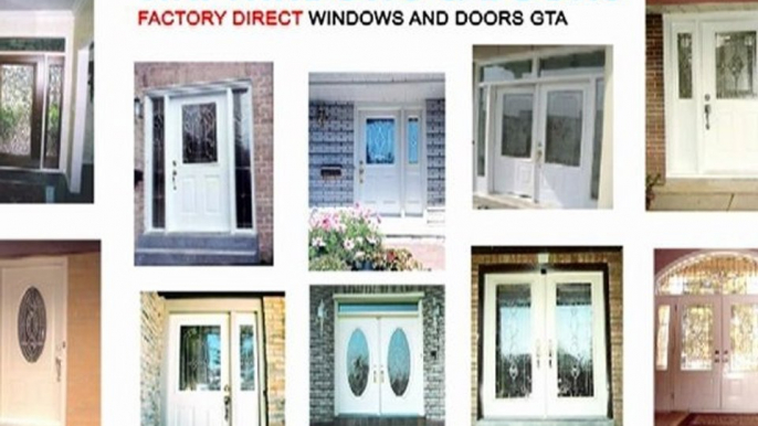 Windows and Doors Replacement and Installation in Toronto and the Greater Toronto Area