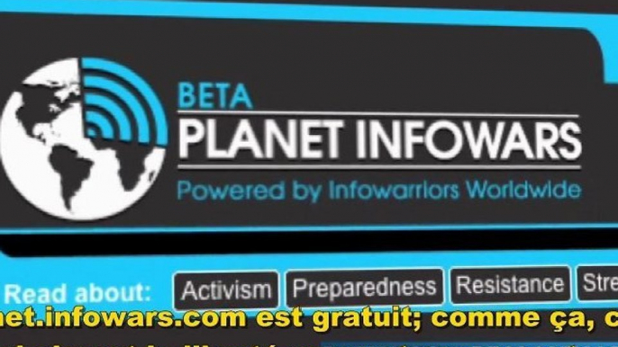 Lancement du réseau social d'Alex Jones (version courte): Planet InfoWars, contre la tyrannie du Nouvel Ordre Mondial/NWO (VOSTFr)