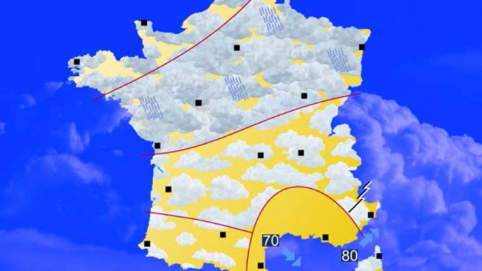 Météo 4 juin 2012: Bilan des orages et prévisions à 7 jours !