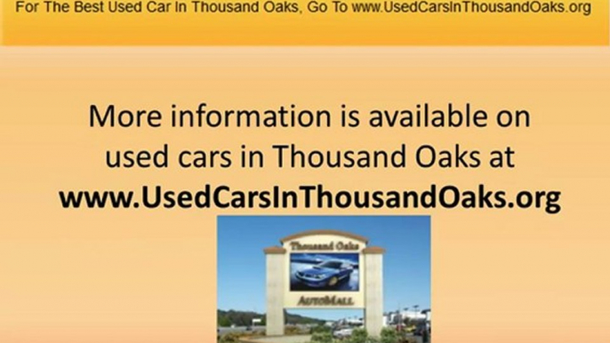 Used Cars In Thousand Oaks Ca. | Thousand Oaks Auto Mall