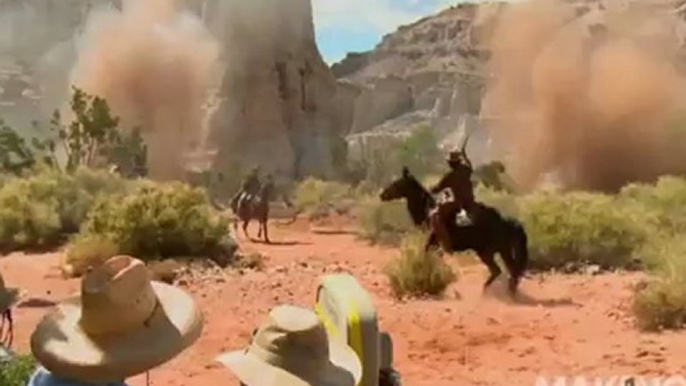 On-Set Footage, 'Cowboys & Aliens'