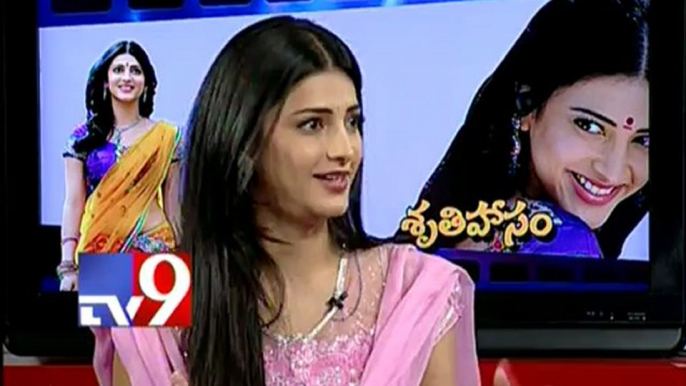 Shruthi Hassan shares 'Gabbar Singh' success with Tv9 - Part 2