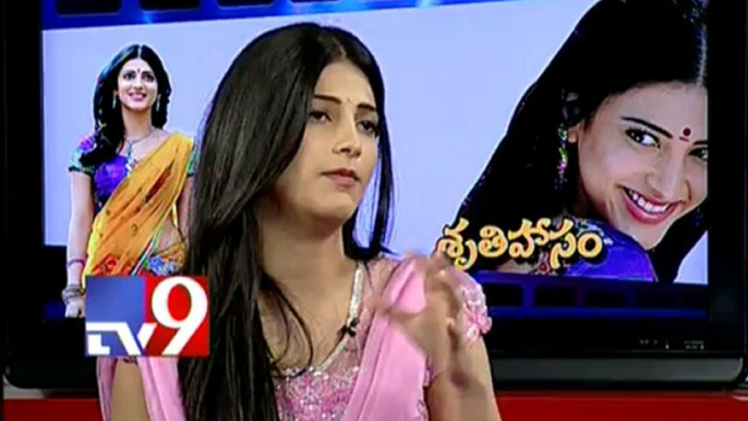 Shruthi Hassan shares 'Gabbar Singh' success with Tv9 - Part 3