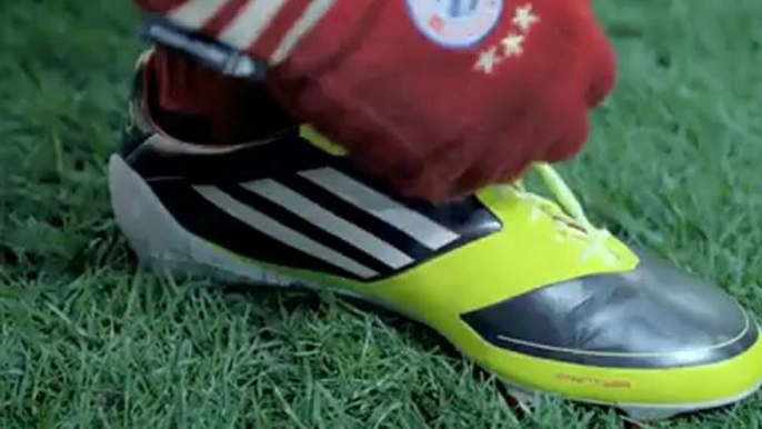 Robben vs. Robben: adidas F50 adiZero miCoach ad