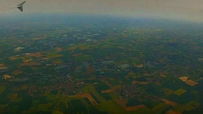 Decollage Aeroport de Figari en Corse du Sud - Orly Ouest Time Lapse chronophotographie Avion gopro