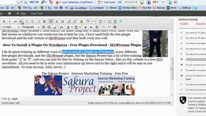 How To Install A Plugin On Wordpress - Free Plugin Download - SEOPressor Plugin