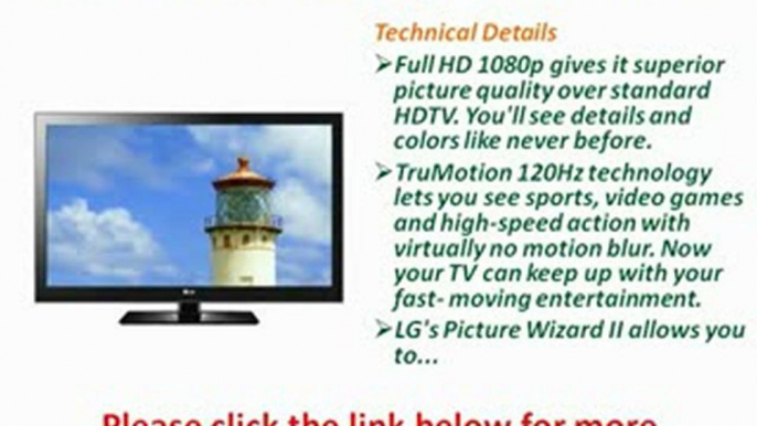 LG 47CS570 47-Inch 1080p 120 Hz LCD HDTV REVIEW | LG 47CS570 47-Inch 1080p 120 Hz LCD FOR SALE