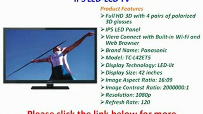 Panasonic VIERA TC-L42ET5 42-Inch IPS LED-LCD TV REVIEW | Panasonic VIERA TC-L42ET5 FOR SALE