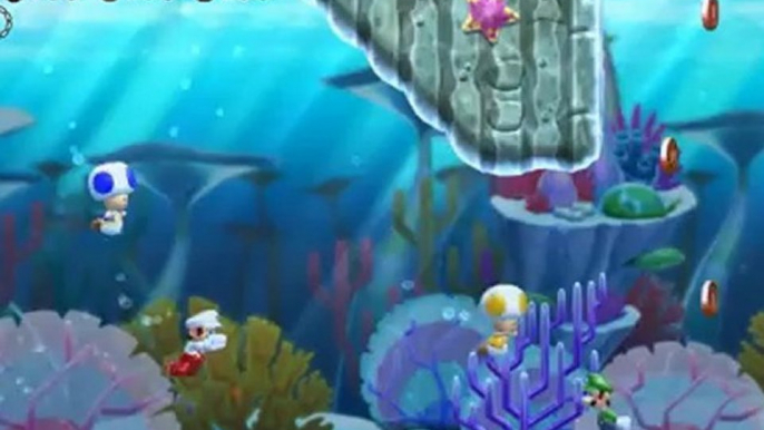 New Super Mario Bros U - Wii  U E3 Trailer