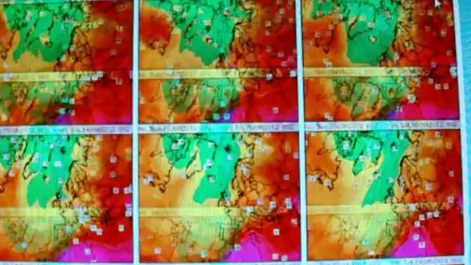 Prévision météo du dimanche 10 juin 2012