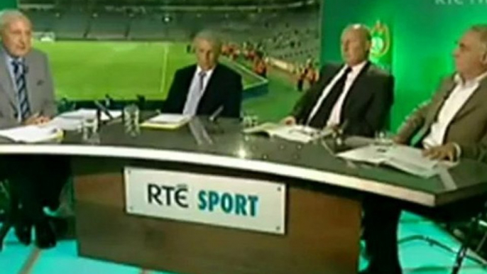 Republic of Ireland 0-0 Germany 13th October 2007 RTE Post-Match Analysis