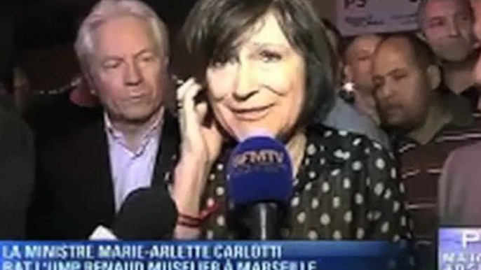 Réaction de Marie-Arlette Carlotti - Législatives 2012