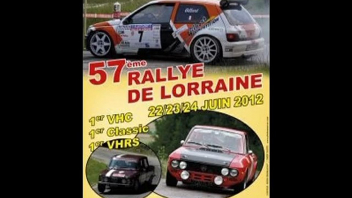 57 EME RALLYE DE LORRAINE ES 1 2 EME PARTIE