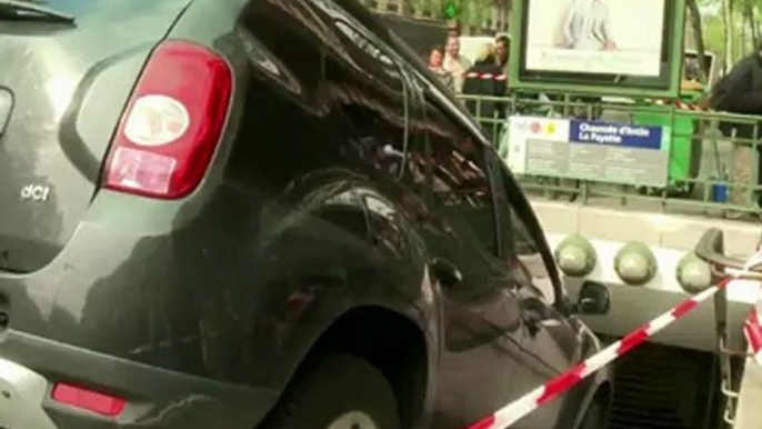 Insolite : un conducteur confond métro et parking