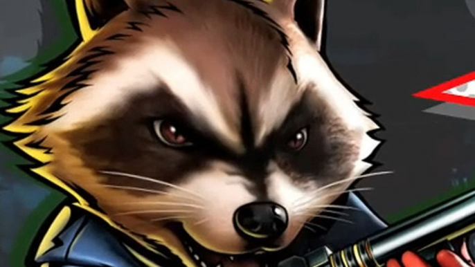 ULTIMATE MARVEL VS. CAPCOM 3 Rocket Raccoon Character Vignette