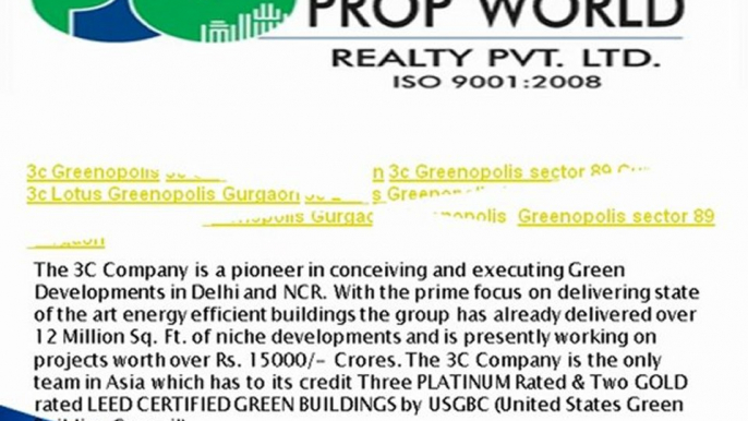 9811004272 3c greenopolis 3c greenopolis gurgaon 3c greenopolis sector 89 gurgaon -- 3c gurgaon