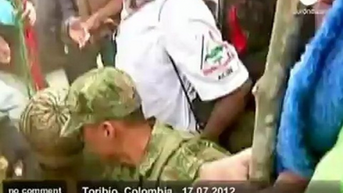 Clashes in Colombia - no comment