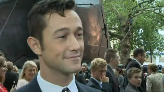 Dark Knight Rises premiere: Joseph Gordon-Levitt interview