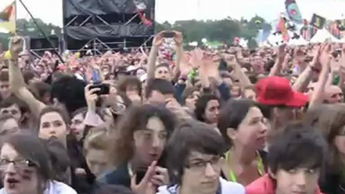 Vieilles Charrues 2012- Zebda met le feu