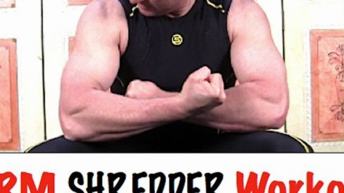 Con's ARM SHREDDER Biceps Triceps Shoulder Workout