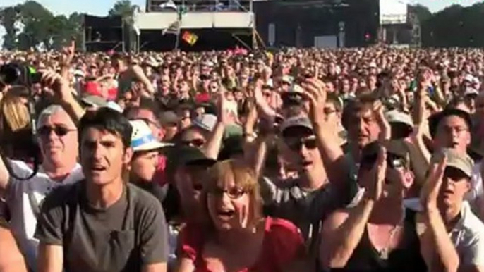 Vieilles Charrues 2012. Hubert-Félix Thiéfaine