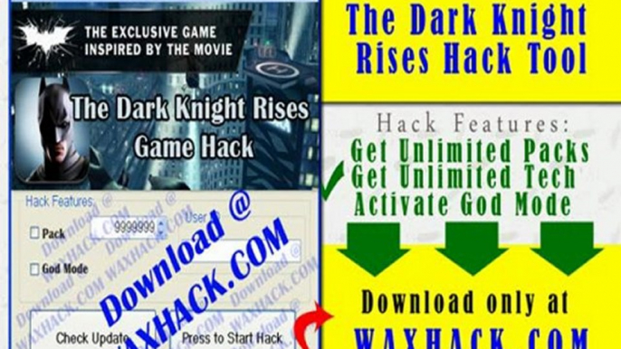 The Dark Knight Rises Cheat (New Version The Dark Knight Rises iPhone Cheat Update)