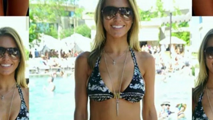 Audrina Patridge Shows Off Her Super Slim Body in Tiny Bikini