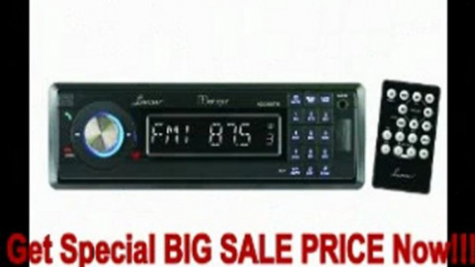 Lanzar AQCD60BTB AM/FM-MPX In-Dash Marine Detachable Face Radio CD/SD/MMC/USB Player and Bluetooth Wireless Technology