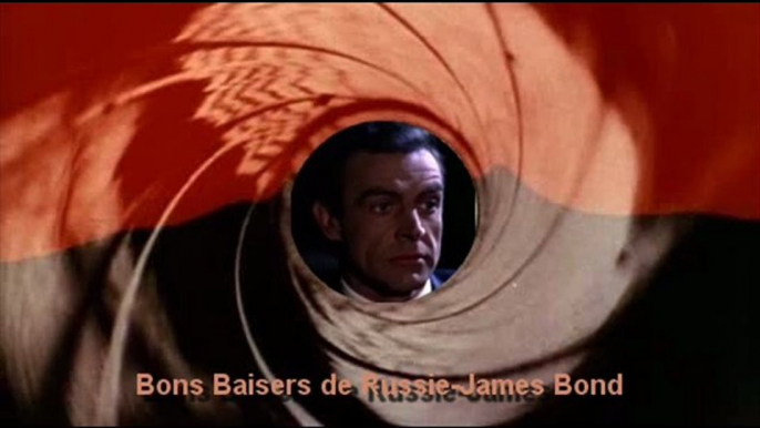 James Bond -  Bons Baisers de Russie - Gondole à Venise, et Générique de fin