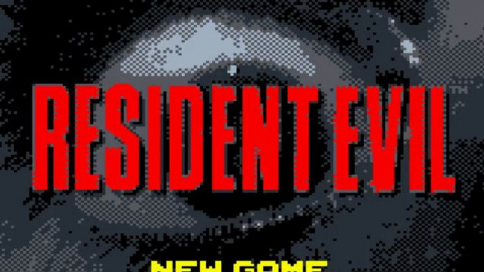 Resident Evil 1 GBC walkthrough 1 - Resident﻿ Pixel