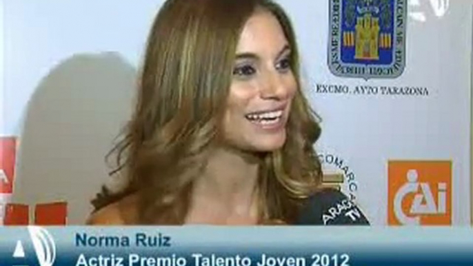 Norma Ruíz ha recogido el Premio Talento Joven 2012