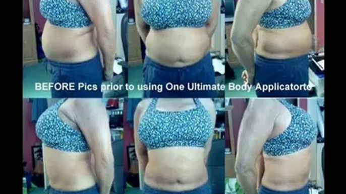 It Works Global Product Results-Before and after-Body Slimming Wrap