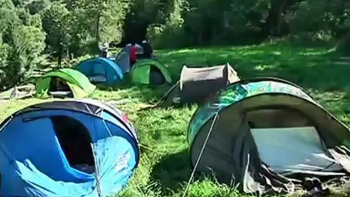 Aficionados vascos toman los Pirineos