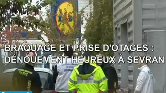 Braquage et prise d'otages : dénouement heureux à Sevran