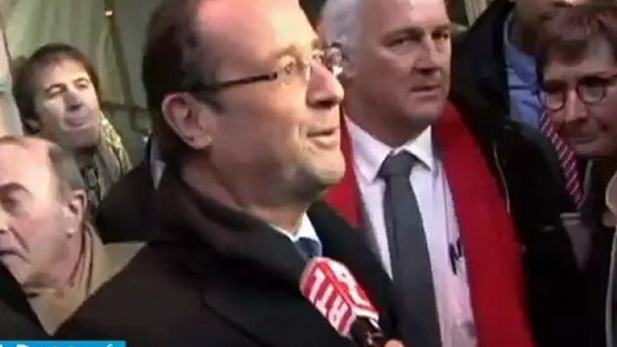 Hollande soutenu par des sportifs de haut niveau