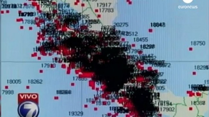 Regional tsunami warnings after Costa Rica quake