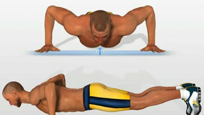Explosive Push Up - Killer home workouts for pecs & chest