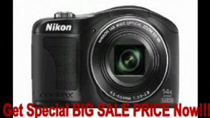 BEST BUY Nikon COOLPIX L610 16 MP Digital Camera with 14x Zoom NIKKOR Glass Lens and 3-inch LCD (Black)