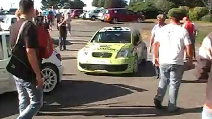 rallye du pays d'auge 2012, parc des exposition de lisieux