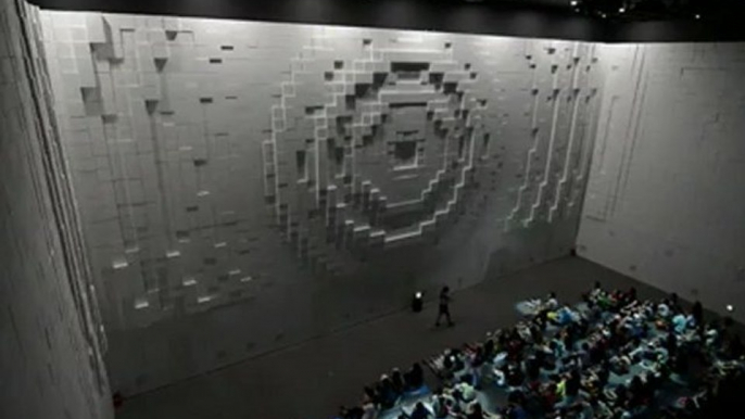 Matrix Cube 3D projection mapping HYUNDAI