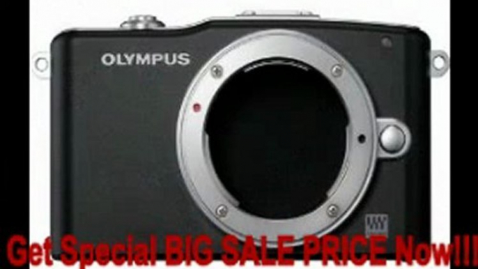 BEST PRICE Olympus PEN Mini E-PM1 12.3MP Interchangeable Micro 4/3 Digital Camera Body with CMOS Sensor, 3-inch LCD