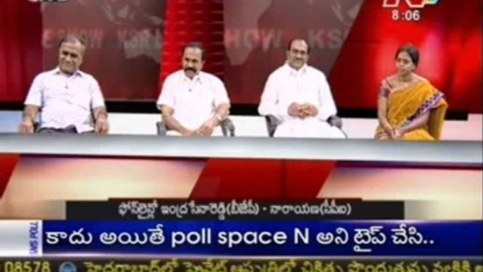 Live Show with KSR-Telakapalli Ravi-YSR Cong Balaji-Cong T.G.V.Krishna Reddy-03