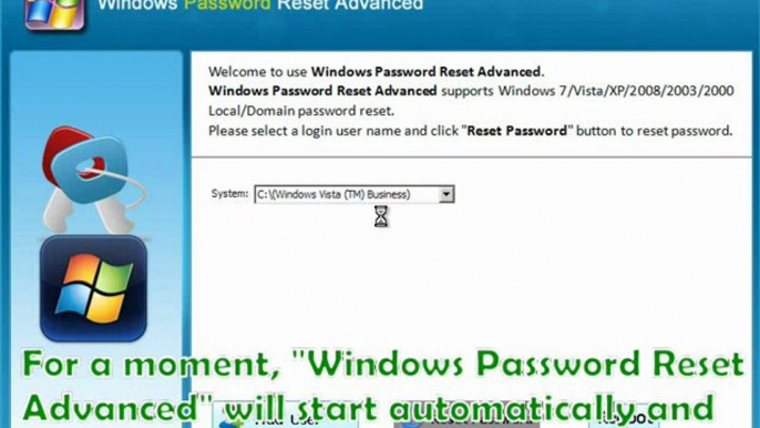 Windows Vista Password Recovery - Recover Vista Login Password Instantly