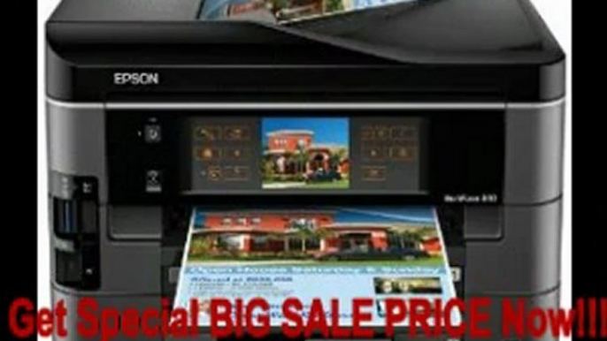 Epson WorkForce 840 Wireless All-in-One Color Inkjet Printer, Copier, Scanner, Fax (C11CA97201) FOR SALE