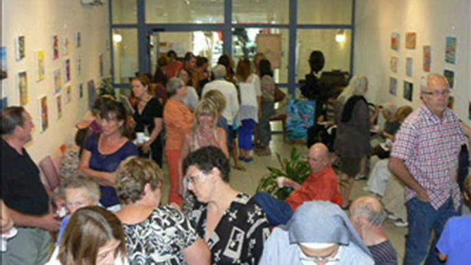 Exposition à la Médiathèque de Salernes du 8 au 30 Septembre 2012 réalisée par les résidents du " Foyer Logement le Naï " de salernes en collaboration avec leur animatrice Patricia Pourret