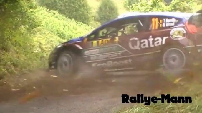 Crash Thierry Neuville au rallye d'Allemagne 2013