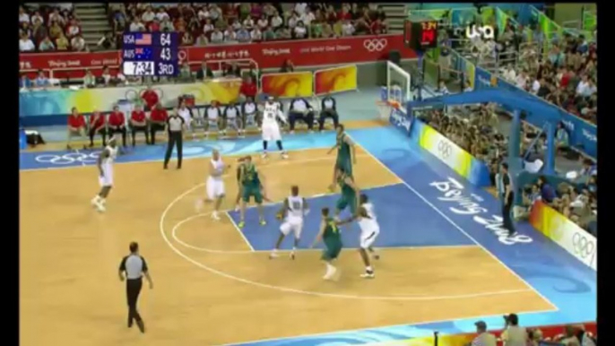 Kobe Bryant 08年夢幻隊10大進球 Top 10 Plays Of 2008 Olympic Baseketball Games