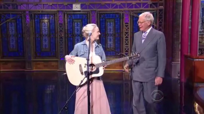 Laura Marling - Master Hunter [Live on David Letterman]