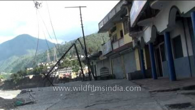 Devastated Uttarkashi: Peak of Uttarakhand Floods