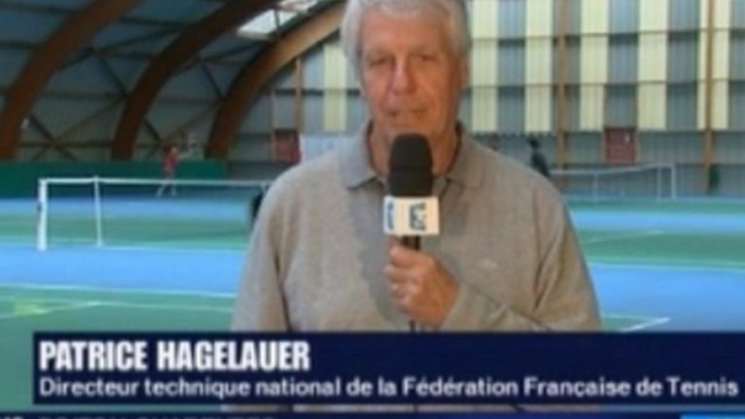 Reportage France 3 Poitou-Charentes interview de Patrice HAGELAUER DTN Tennis